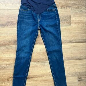 PinkBlush Navy Blue Skinny Maternity Jeans